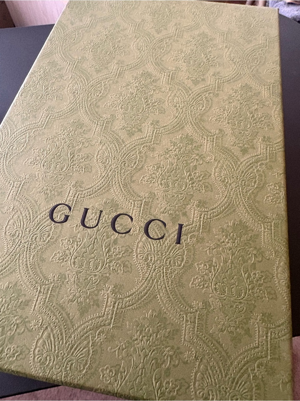 Gucci Black Patent Logo Slide Mules - Picture 6 of 6